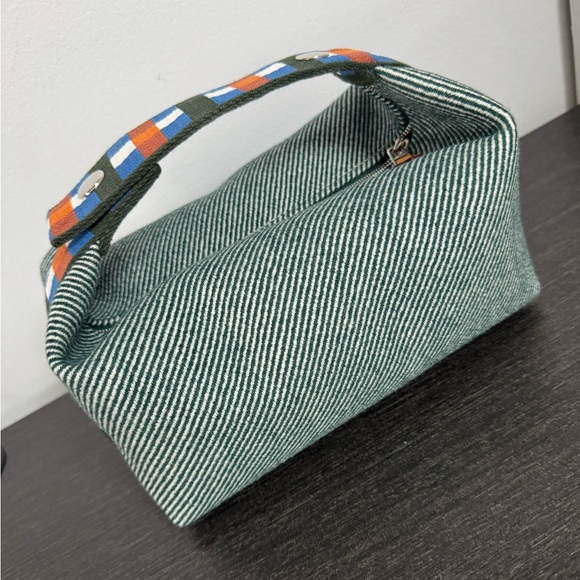 Hermes Toile Bride-A-Brac Small Travel Case - Picture 4 of 9